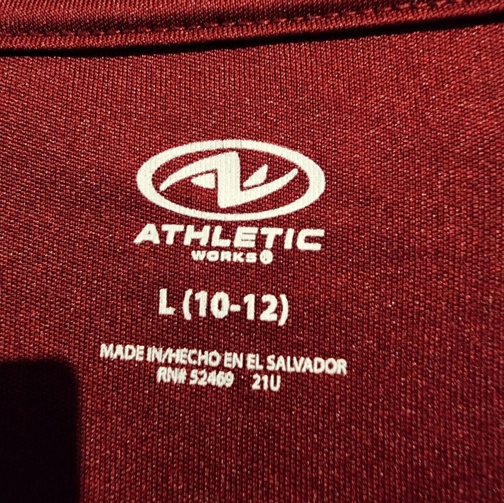 Athletic Works Boys Long Sleeve Graphic Basketball Shirt - Picture 7 of 7